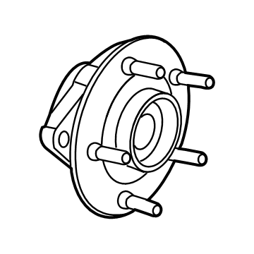 Jeep 68526147AA Hub & Bearing