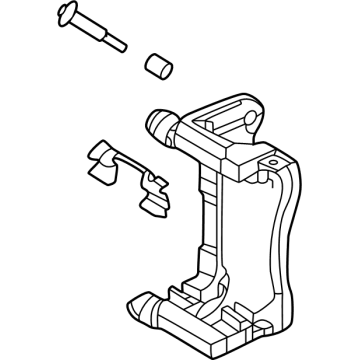 2024 Dodge Hornet Brake Caliper Bracket - 68661522AA