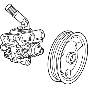 Jeep 68068641AB Power Steering Pump
