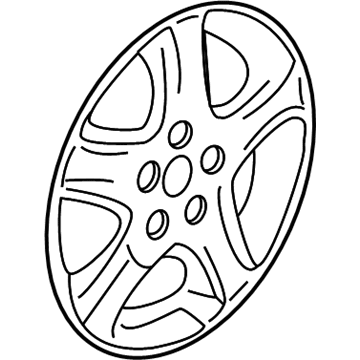Chrysler 5272360AB Cover - Wheel
