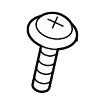 Ram 6107044AA Rear Speaker Screw