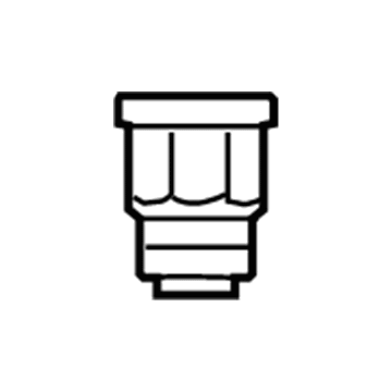 Ram 6106412AA Front Driver Speaker Nut