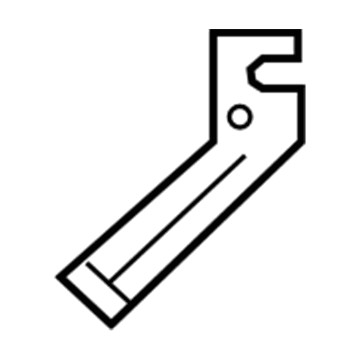 Dodge 68031468AB Vapor Canister Upper Bracket