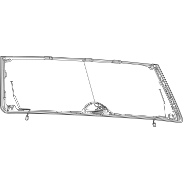 Jeep 68346779AD Lift Glass