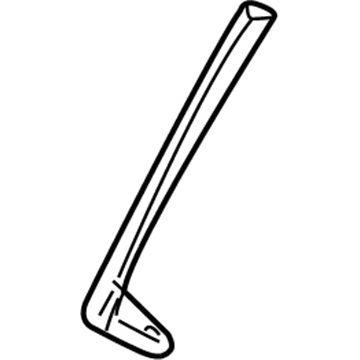 Dodge 4814628AF Sash Channel