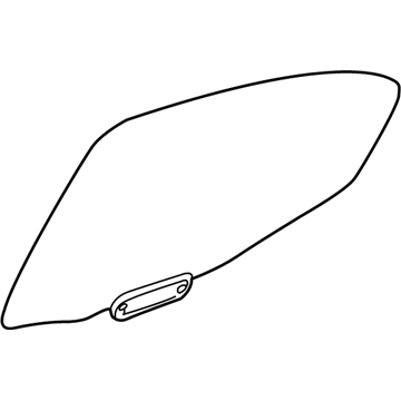 Dodge 4814640AD Door Glass