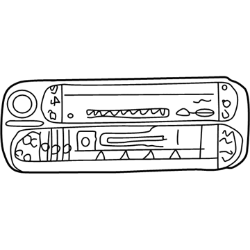 Dodge 5064042AD Radio