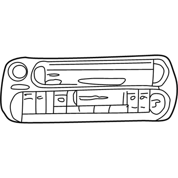 Dodge 5091609AD Radio