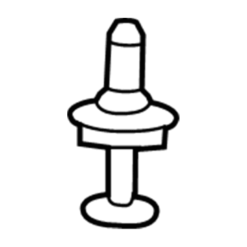 Mopar 6503598 Bumper Cover Retainer, Front Mopar 6503598 Bumper Cover Retainer, Front