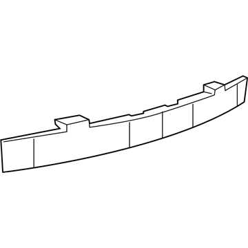 Mopar 68082056AB Energy Absorber, Front