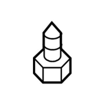 Dodge 6506161AA Bumper Cover Screw