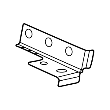 Mopar 68430463AA Reinforcement Plate, Driver Side
