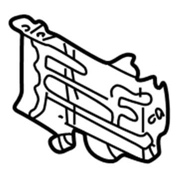 Dodge MR320639 Radio Bracket