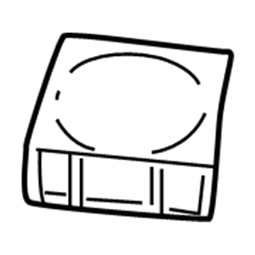 Dodge 4797433 CD Magazine