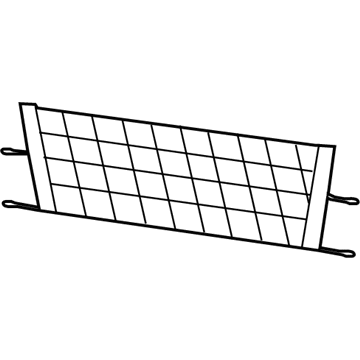 Mopar 5023972AB Cargo Net, Rear
