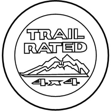 Jeep 68453635AA Nameplate