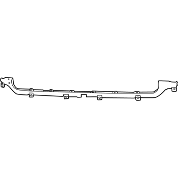Jeep 6UF78SZLAC Lower Molding
