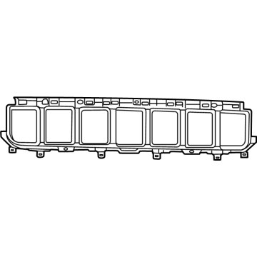 Jeep Grand Wagoneer Grille - 6WL41DX8AC