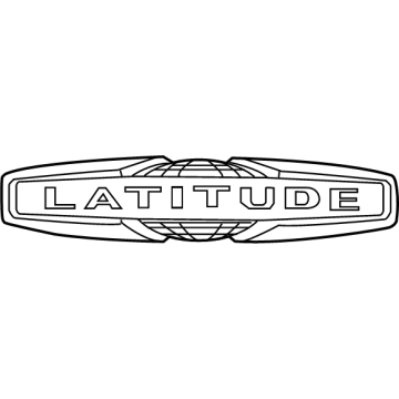 Jeep 68243724AA Nameplate