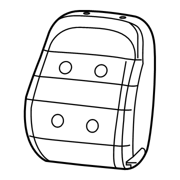 Ram 68237017AA Seat Back Pad