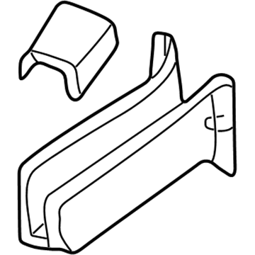 Chrysler 4814664AA Bumper Bracket