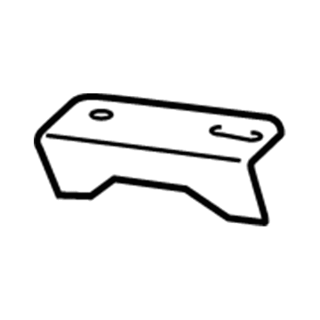 Dodge 4578287AD Converter & Pipe Bracket