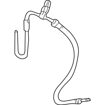 Ram Power Steering Hose - 55398915AB