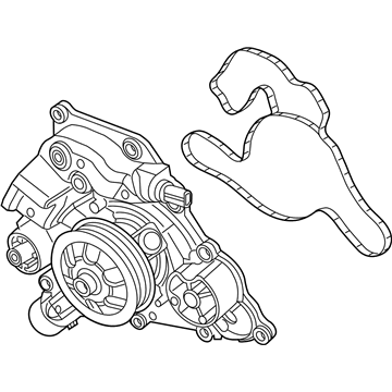 Jeep 68165882AD Water Pump Assembly