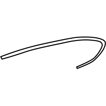 Dodge 4574512AJ Door Glass