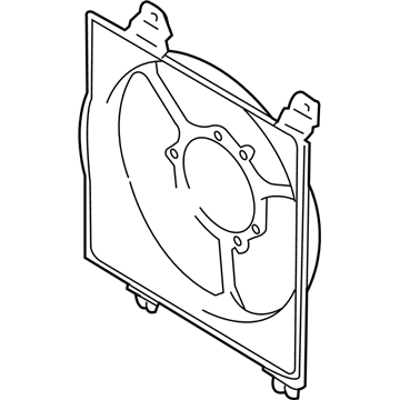 2004 Chrysler Sebring Fan Shroud - MR958618