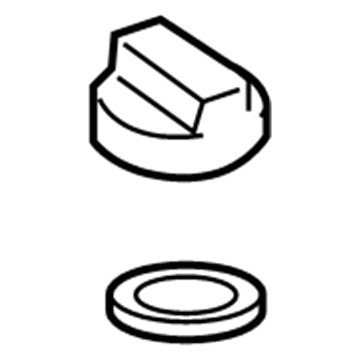 2008 Dodge Sprinter 2500 Oil Filler Cap - 68047194AB