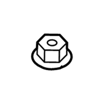 Jeep 6101831 Strut Nut