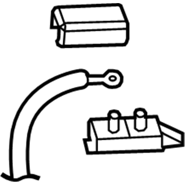 Chrysler 68020734AF Battery Cable