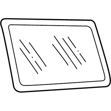 Dodge 4084522 Glass - Bodyside Window