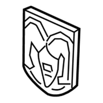 Ram 55077718AA Emblem