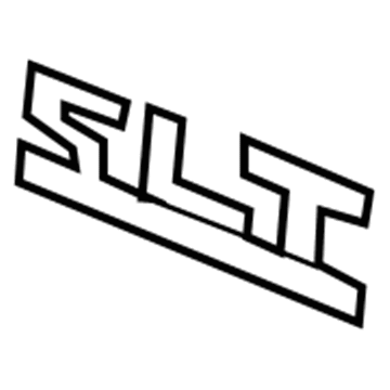 Dodge 55077326AB Nameplate