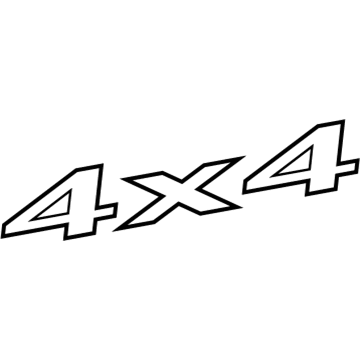 Jeep 55157091AD Nameplate