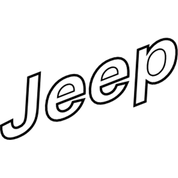 Jeep Liberty Emblem - 55157089AD