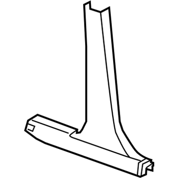 Dodge 5KH88XDVAC Lower Center Pillar Trim