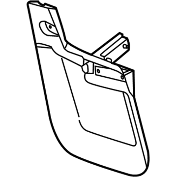 Ram 1ZP14JXWAA Mud Guard