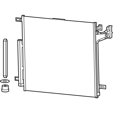Jeep 68488313AA Condenser
