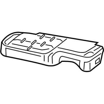 Jeep 68282007AC Seat Cushion Pad