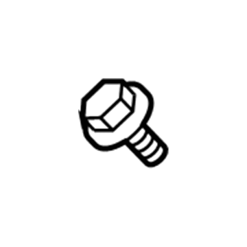 Dodge 6513505AA Heat Shield Bolt