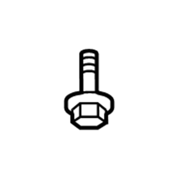 Dodge 6101553 Transmission Mount Bracket Mount Bolt