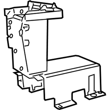 Mopar 5064046AA DVD Unit Front Bracket Mopar 5064046AA DVD Unit Front Bracket