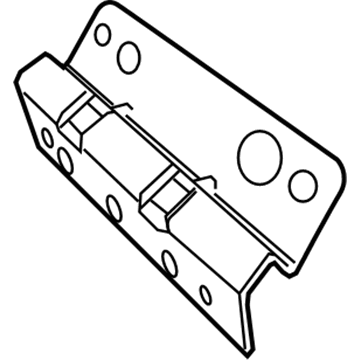 Mopar 5064047AA DVD Unit Rear Bracket