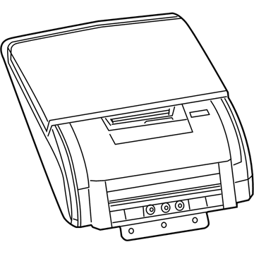 Mopar 1BY971DVAD DVD Unit, Gray