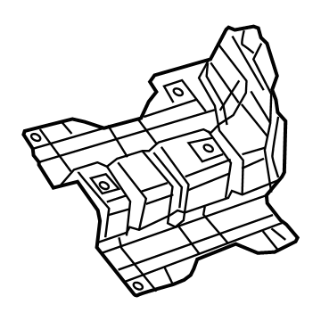 Chrysler Voyager Exhaust Heat Shield - 68270373AA