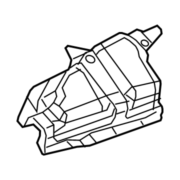 Chrysler Voyager Exhaust Heat Shield - 68270372AB