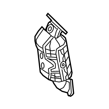 Chrysler Pacifica Catalytic Converter - 68530298AA